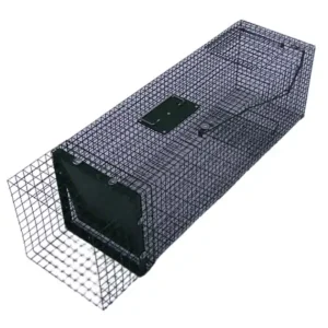 Fallenbau Weißer Draht-Abfangbox L98,B28,H32cm Wochenendangebot